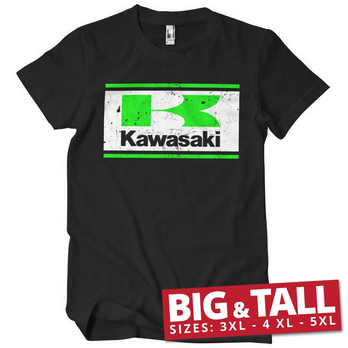 Kawasaki Vintage Logo Big & Tall T-Shirt