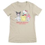 Hello Kitty and Friends Sketch Girly Tee
