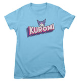 Kuromi Retro Pop Logo Girly Tee