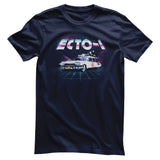 ECTO-1 80's Neon Grid T-Shirt