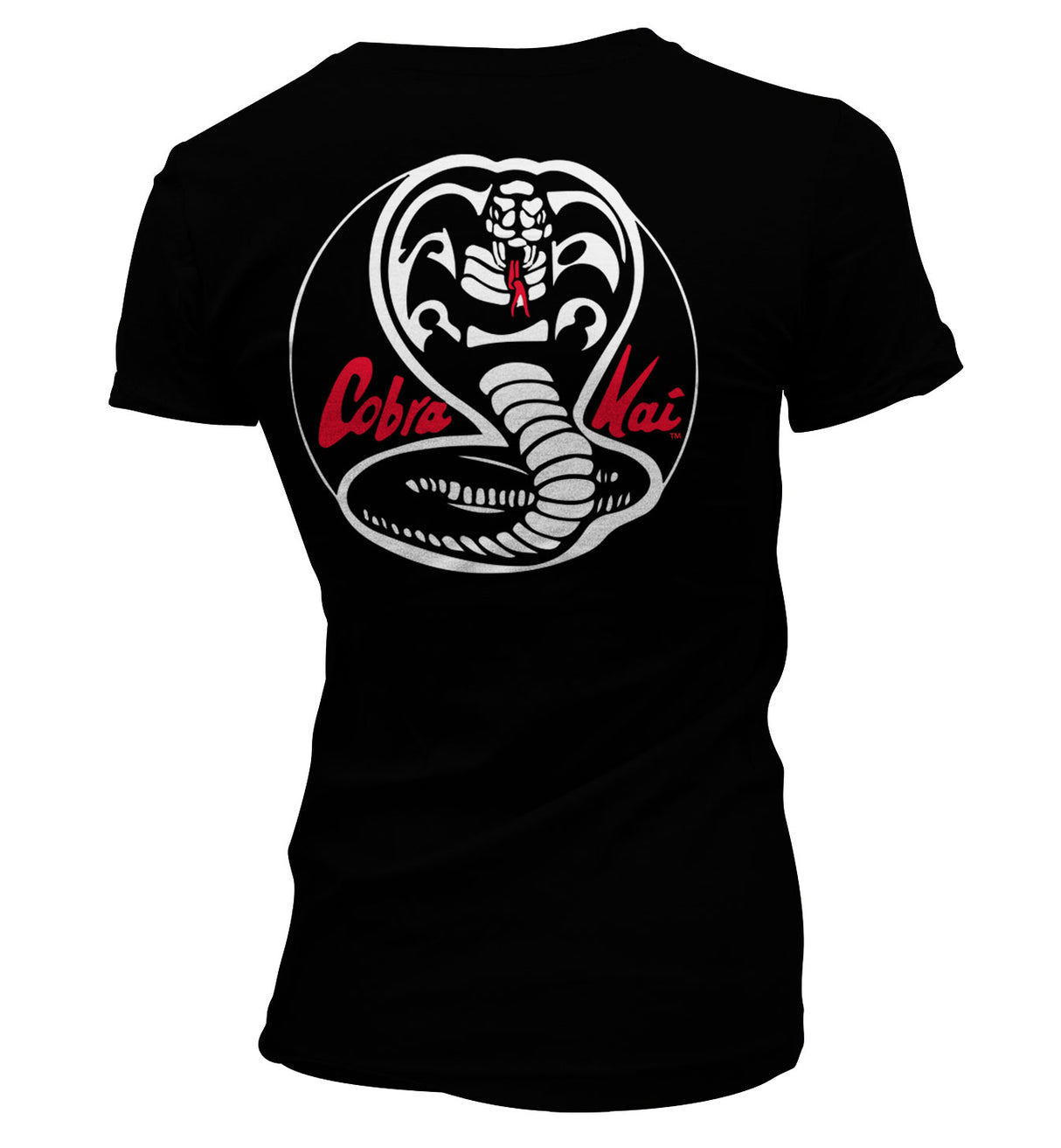 Cobra Kai White Patches Girly Tee