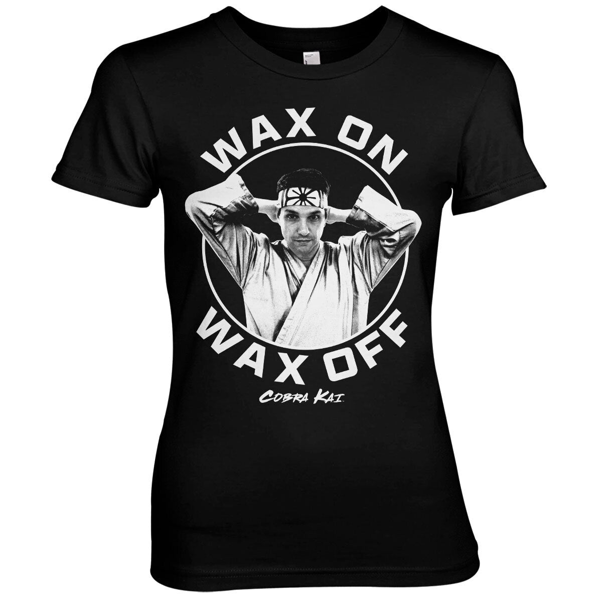 Wax On Wax Off Girly Tee