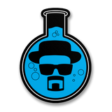 Heisenberg Flask Sticker