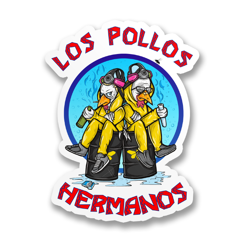 Walter & Jesse Hermanos Sticker