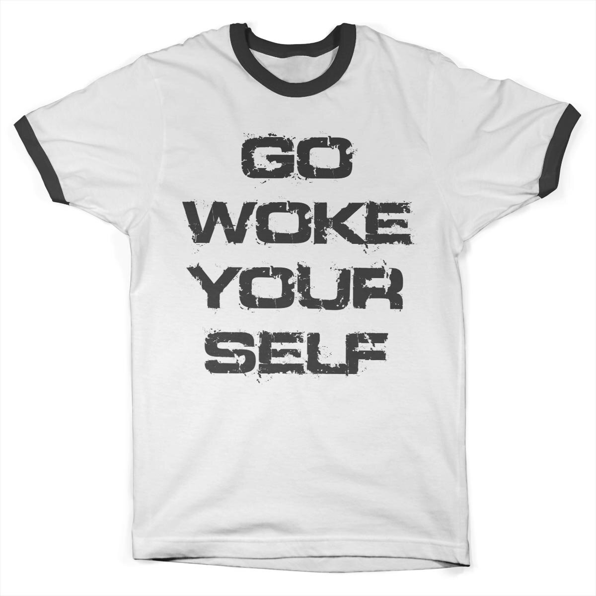 Go Woke Yourself Ringer Tee