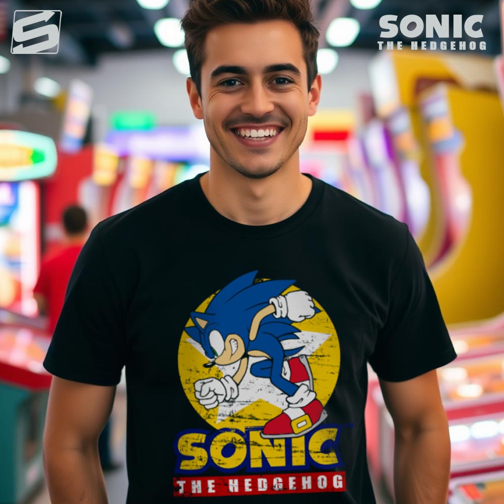 Fast Sonic - Sonic The Hedgehog T-Shirt