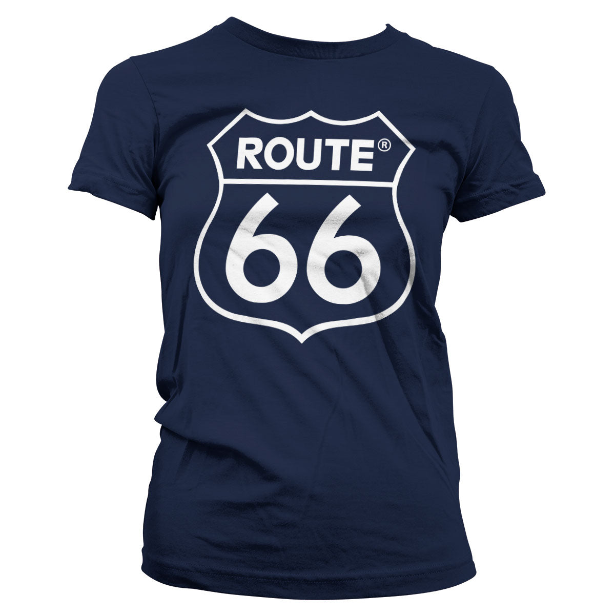 Route 66 Logo Girly Tee