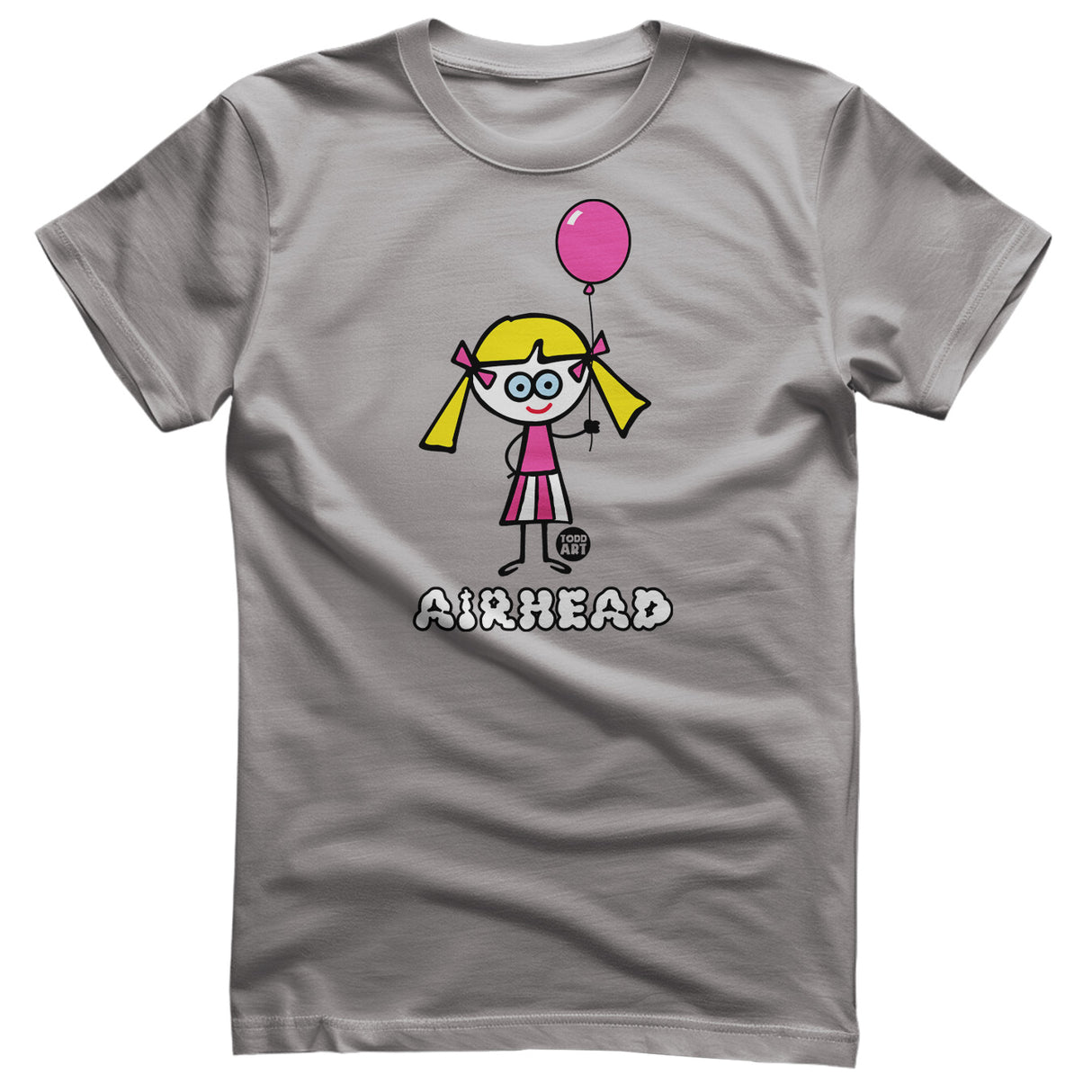 Dum Blond - AIRHEAD - ToddArt T-Shirt