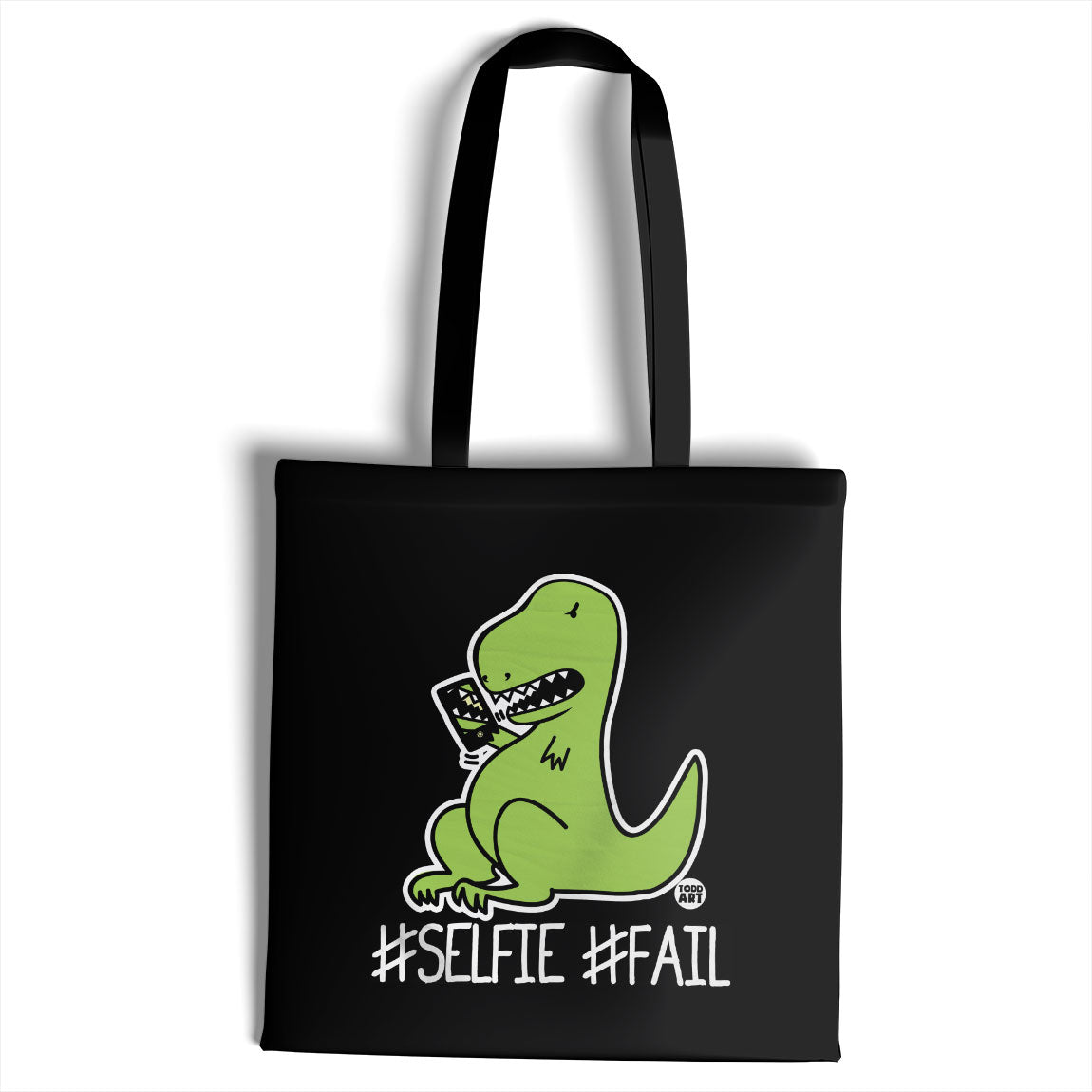 Selfie Fail - ToddArt Tote Bag