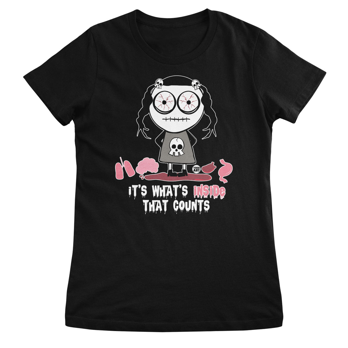 Bloody Mary - Inside That Counts - ToddArt Girly Tee