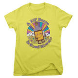 A Lil' Booze Is Good News - ToddArt Girly Tee