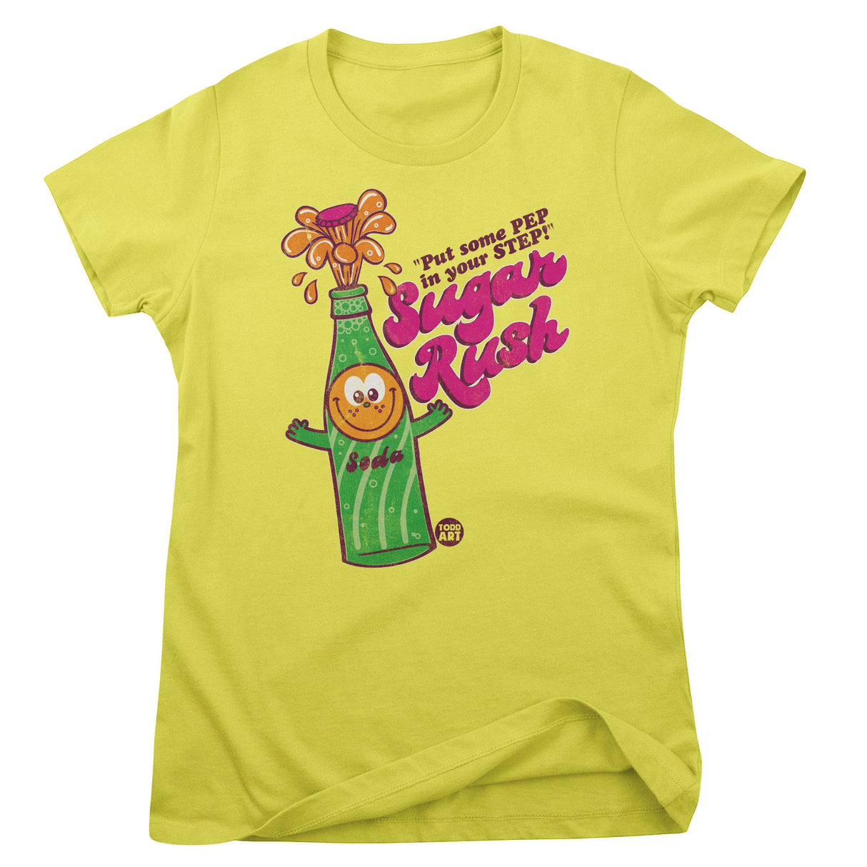 Sugar Rush Soda - ToddArt Girly Tee