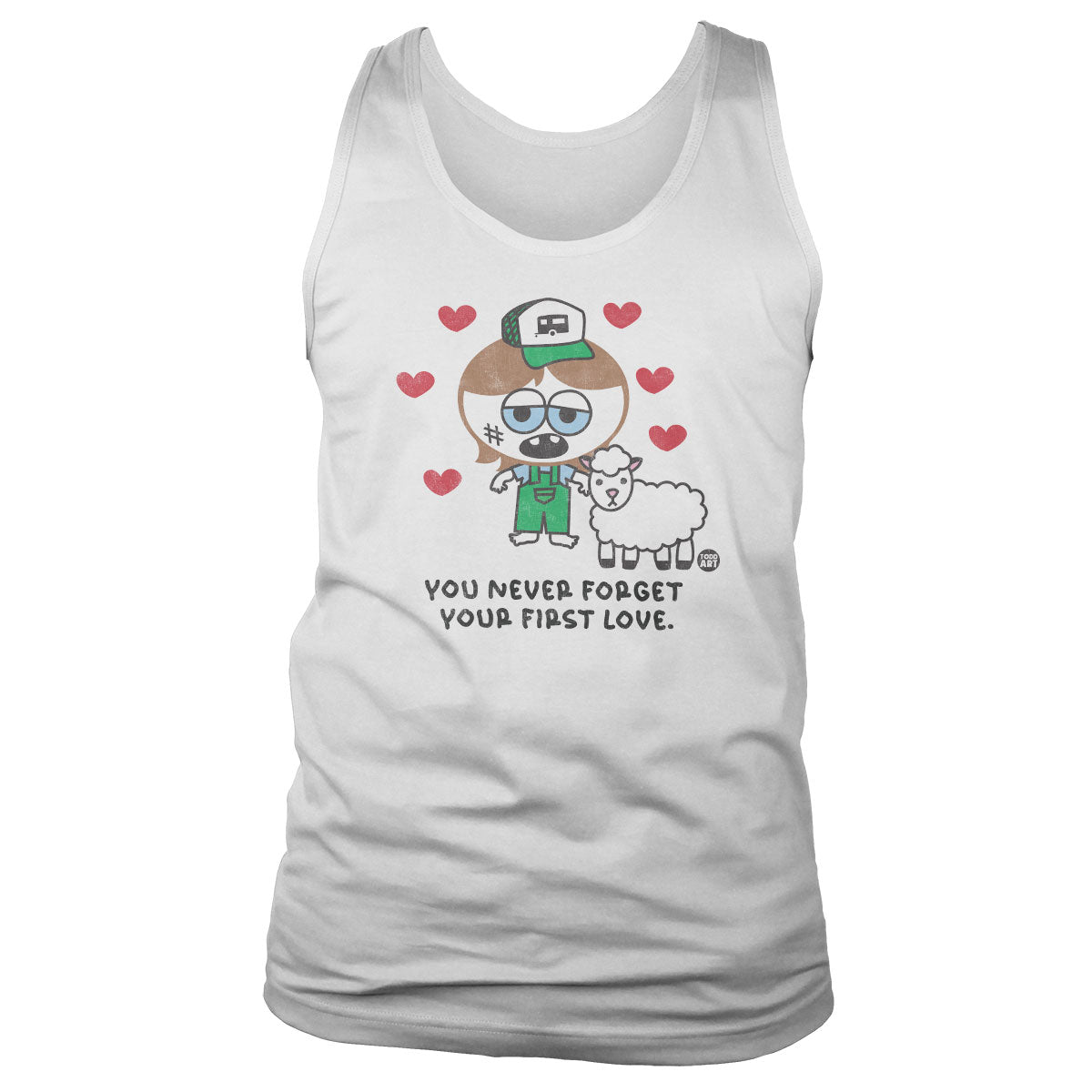 Silly Hillbilly - You Never Forget Your First Love - ToddArt Tank Top
