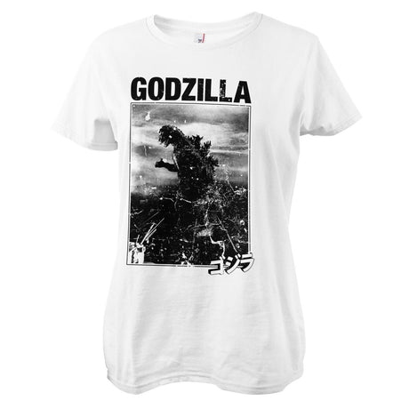 Godzilla Vintage Girly Tee