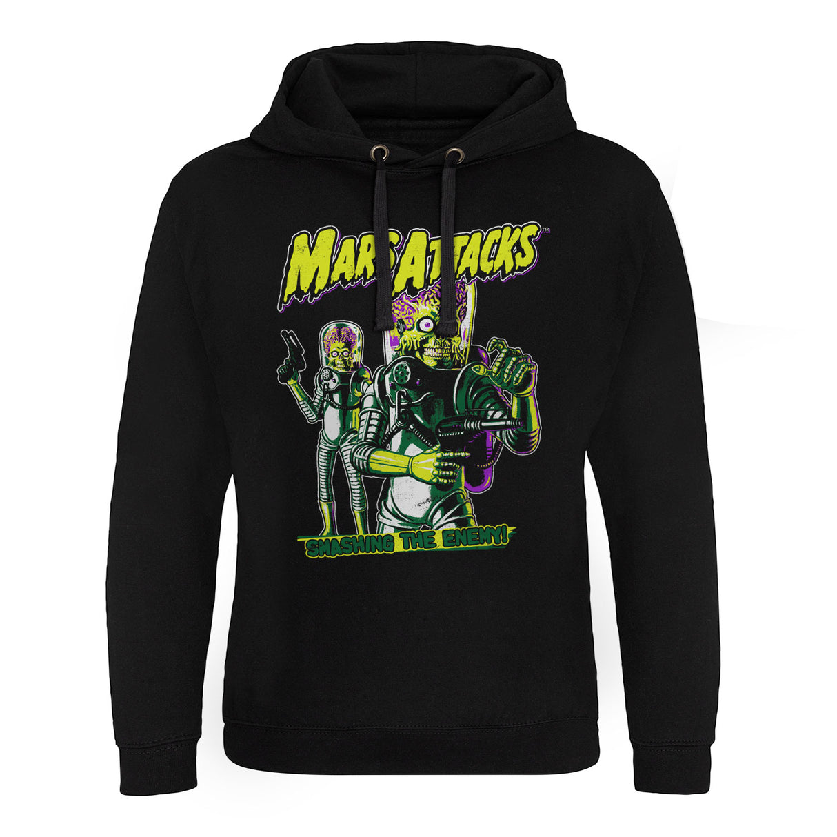 Mars Attacks - Smashing The Enemy Epic Hoodie