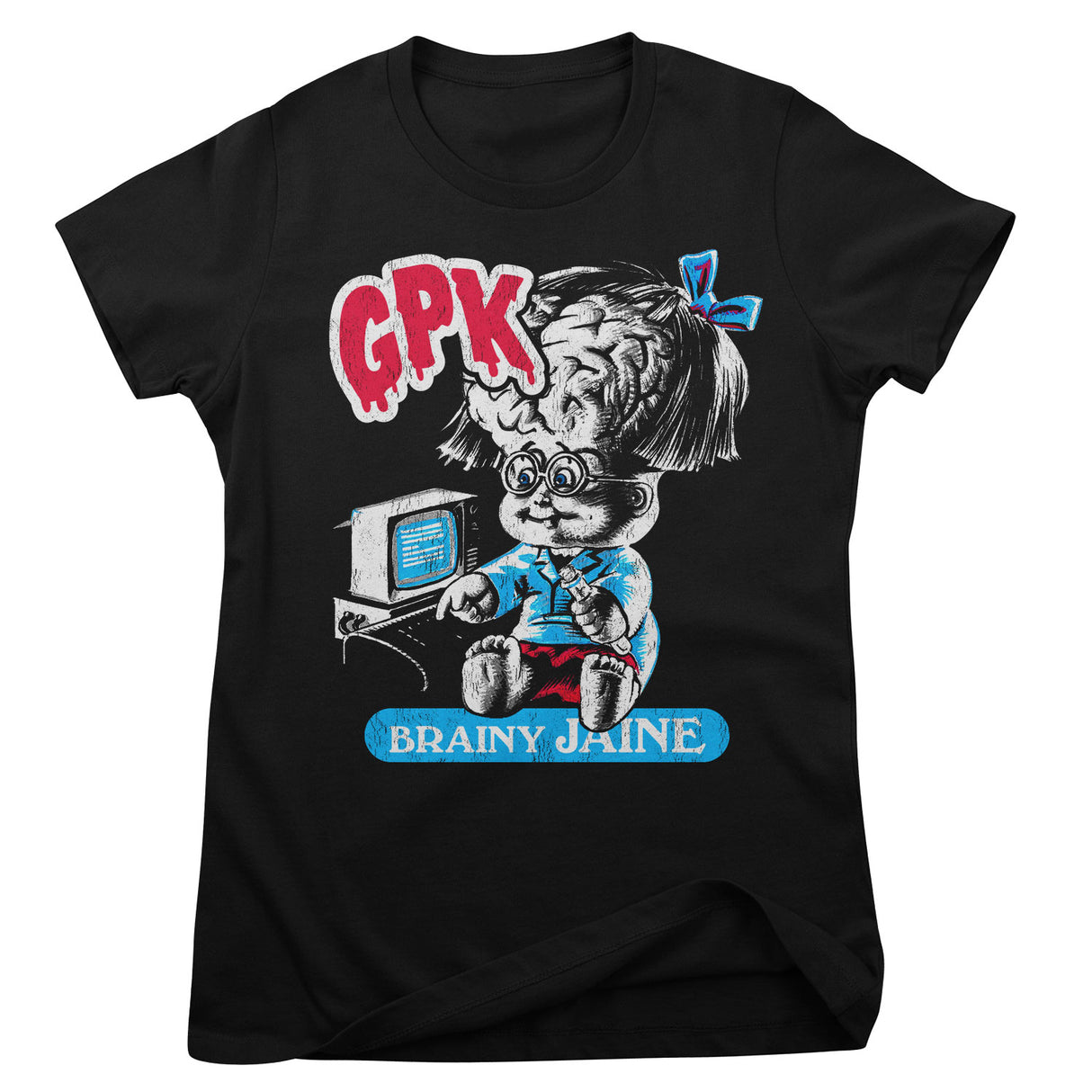 Garbage Pail Kids - Brainy Jaine Girly Tee