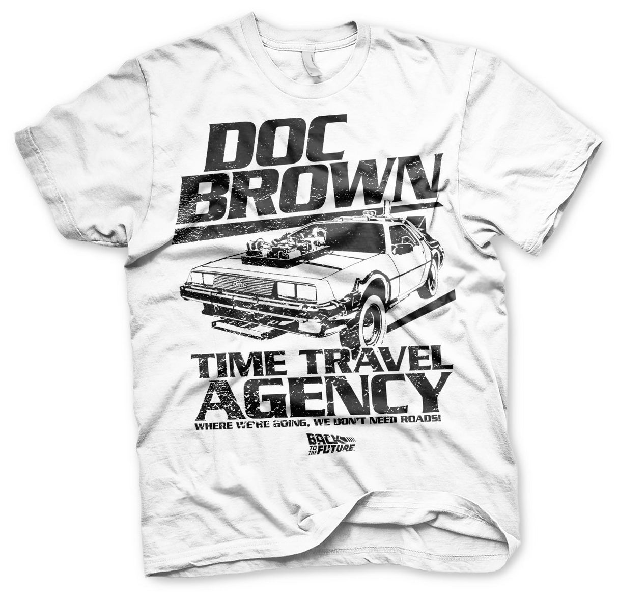 Doc Brown Time Travel Agency T-Shirt