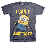 Minions - I Can't Adult Today T-Shirt