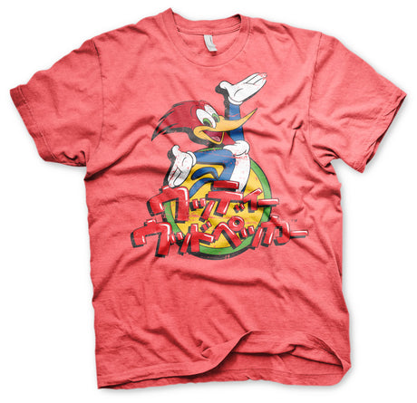 Woody Woodpecker Washed Japanese Logo T-Shirt