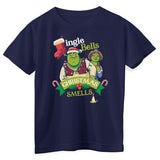 Shrek - Jingle Bells Christmas Smells Kids Tee
