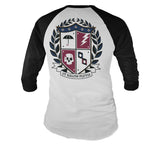 Ut Malum Pluva Shield Baseball Long Sleeve Tee