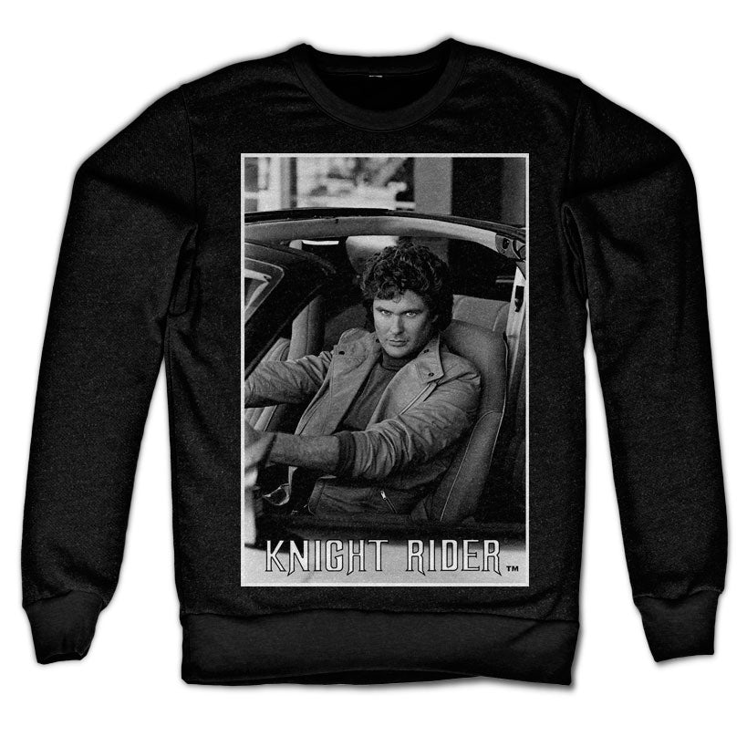 Hasselhoff In Knight Rider Sweatshirt