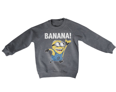 Minions - Banana! Kids Sweatshirt