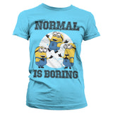 Minions - Normal Life Is Boring Girly Tee