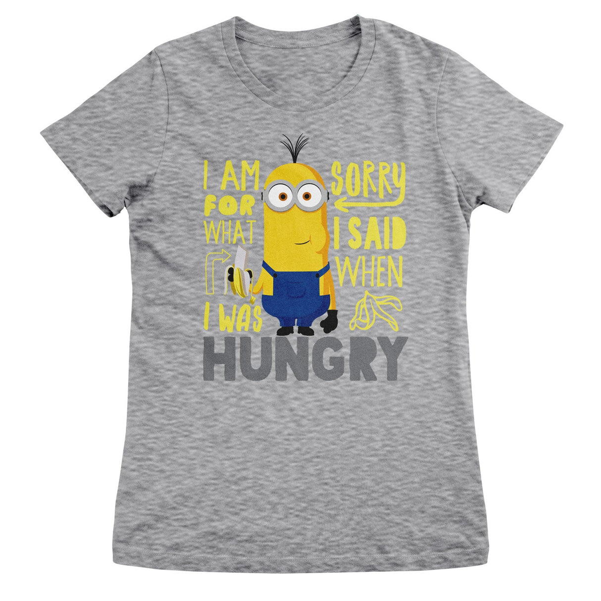 Sorry For What I Said When I Was Hungry Girly Tee