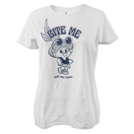 Good Luck Trolls - Bite Me Girly Tee