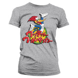 Woody Woodpecker Washed Japanese Logo Girly Tee