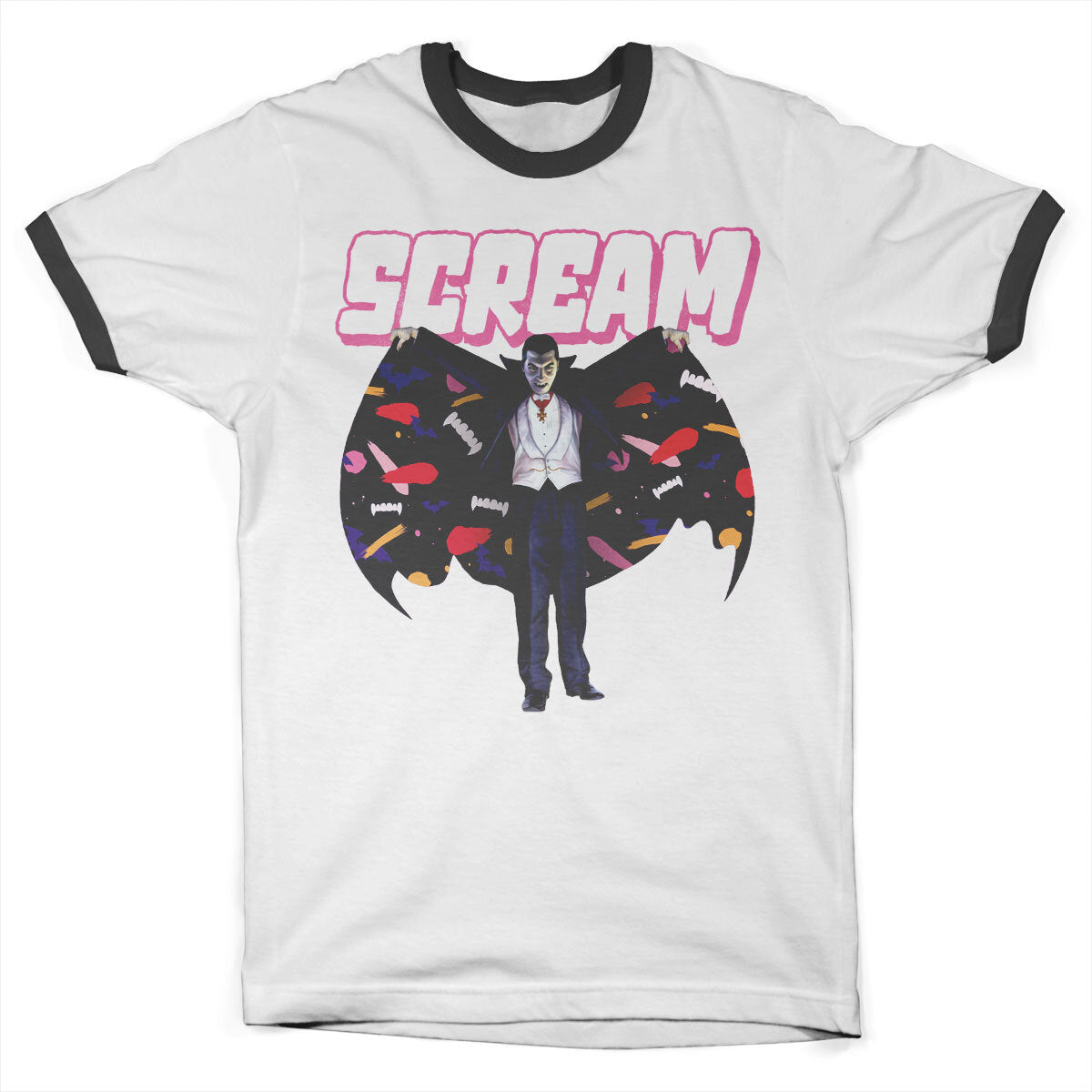 Dracula - Scream Ringer Tee