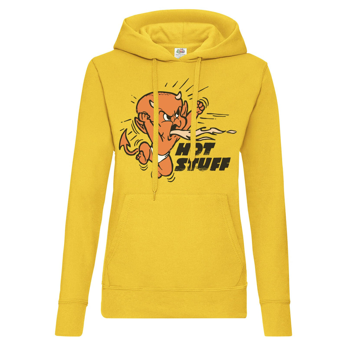 Hot Stuff Retro Girls Hoodie