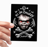 Hi I'm Chucky Sticker