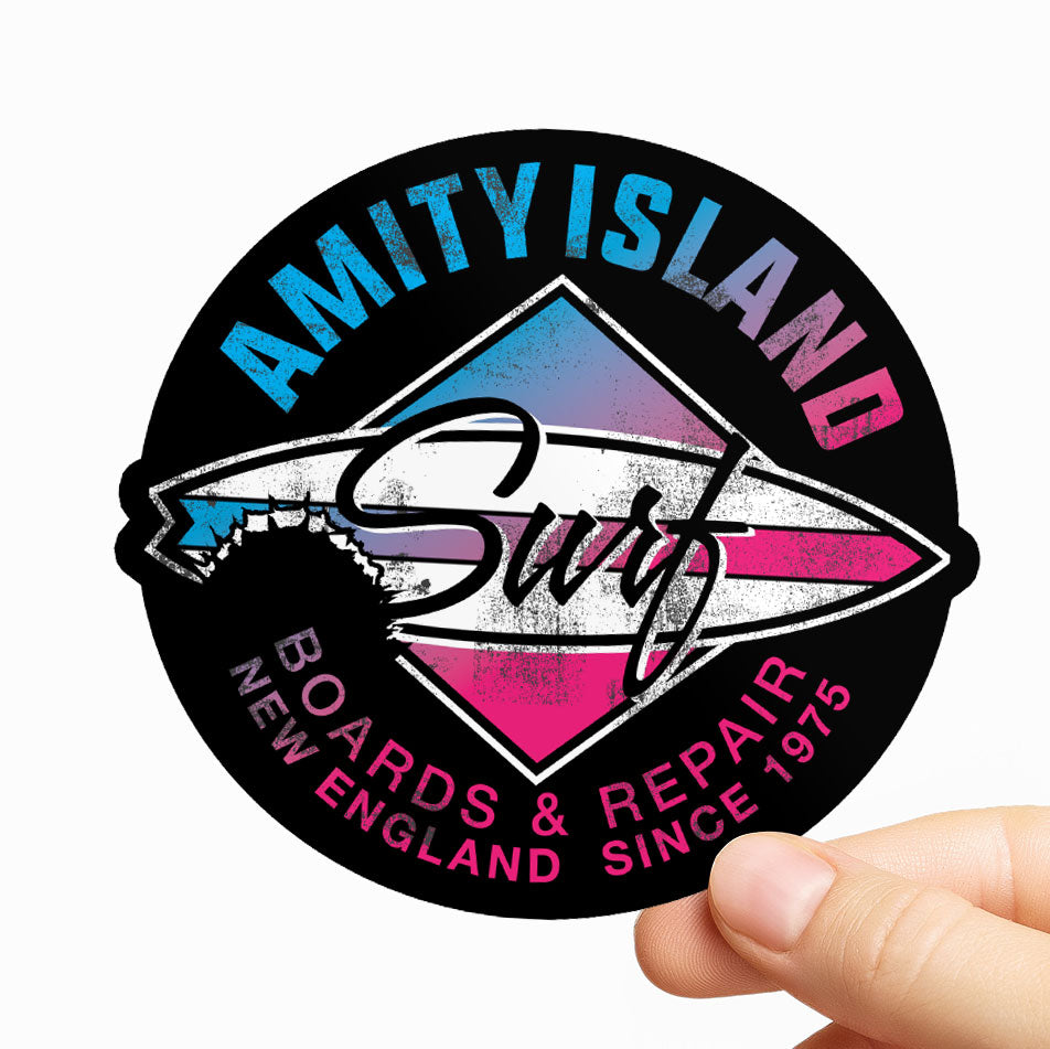 Amity Island Boards & Repairs Sticker