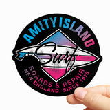 Amity Island Boards & Repairs Sticker