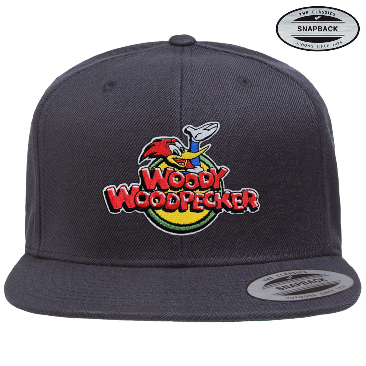 Woody Woodpecker Classic Logo Premium Snapback Cap