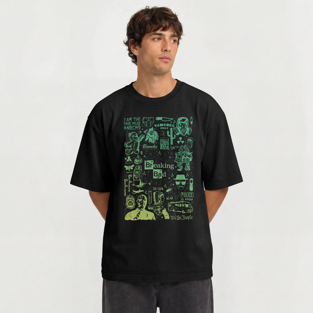 Breaking Bad Icons Mashup T-Shirt