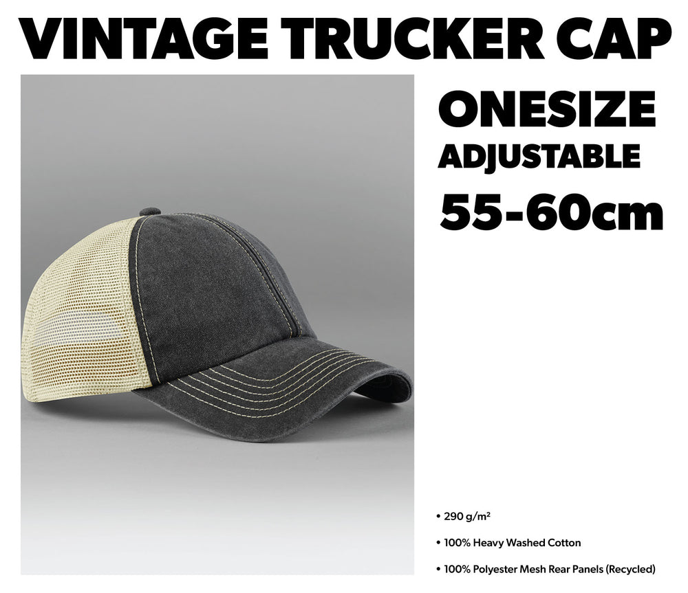 Motex Oil Vintage Trucker Cap