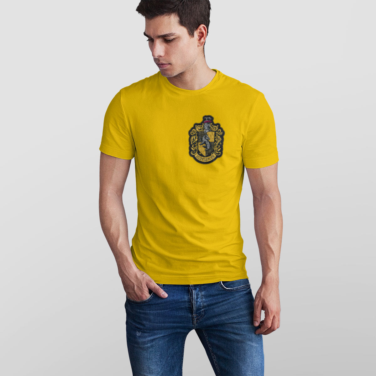 Hufflepuff Chest Crest T-Shirt