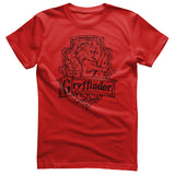 Harry Potter Gryffindor Washed Crest T-Shirt
