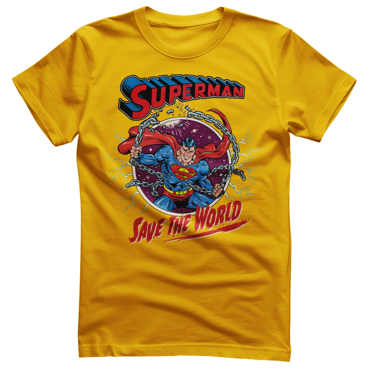 Superman - Save The World T-Shirt
