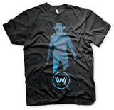 Westworld - Blue Circuit Cowboy T-Shirt