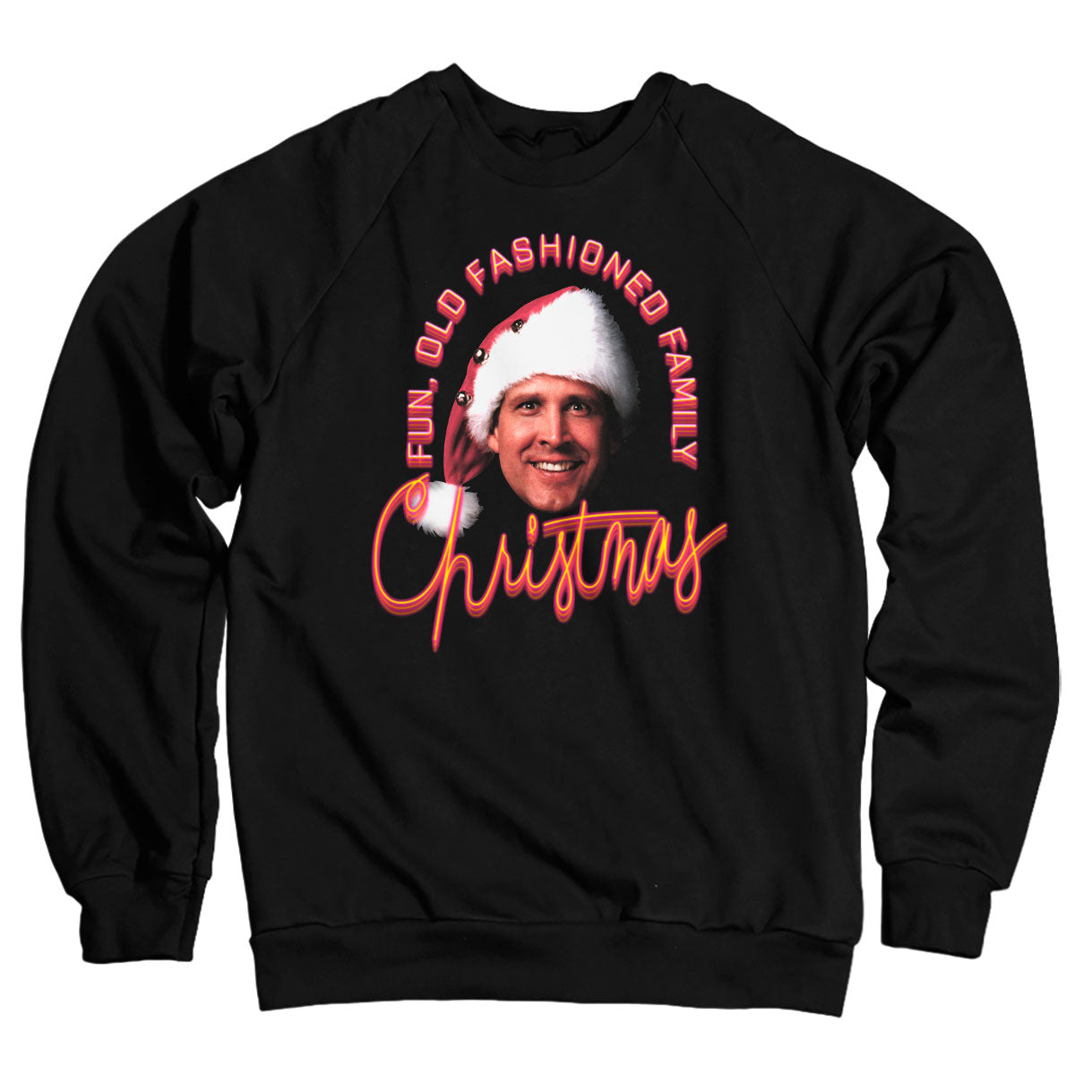 Fun Old Fashioned Christmas Neon Sweatshirt