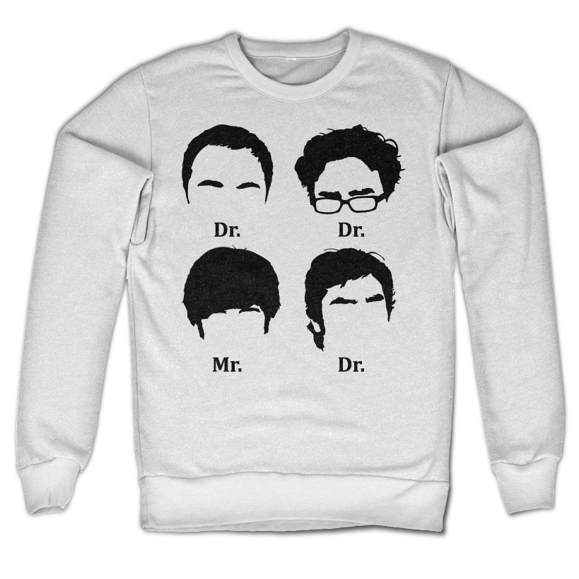 Big Bang Theory Prefix Heads Sweatshirt