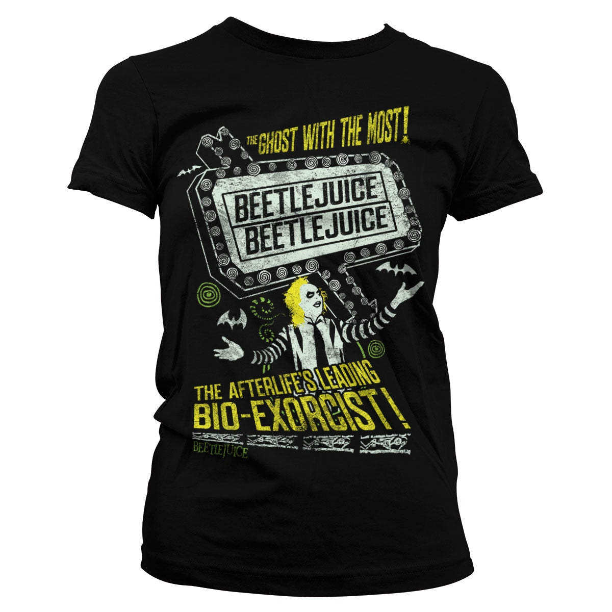 Beetlejuice - The Afterlife's Leading Bio-Exorcist Girly Tee