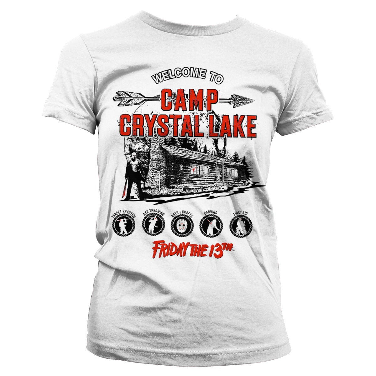 Camp Crystal Lake Girly Tee