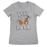 The Flintstones - Let's Rock Girly Tee