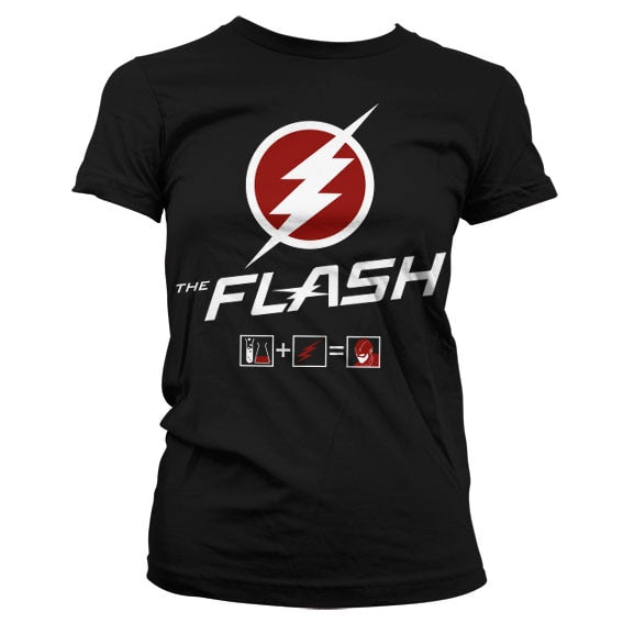 The Flash Riddle Girly T-Shirt