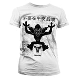 Chinese Gremlins Poster Girly Tee